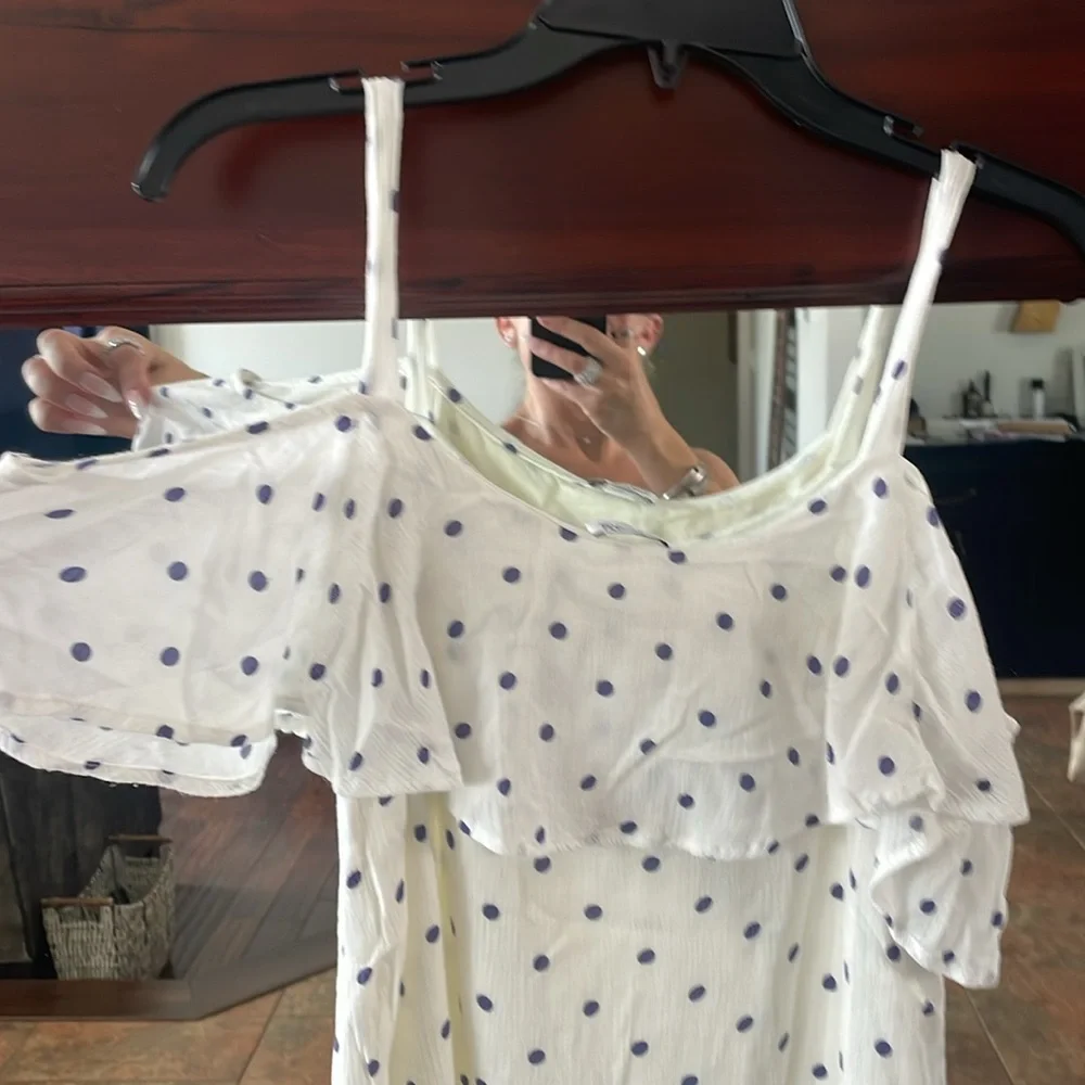 Splendid cotton polkadot dress - Picture 3 of 4